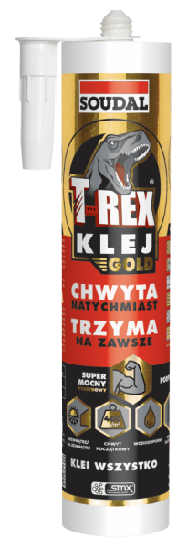 KLEJ T‑REX GOLD / 290 ML GOLD